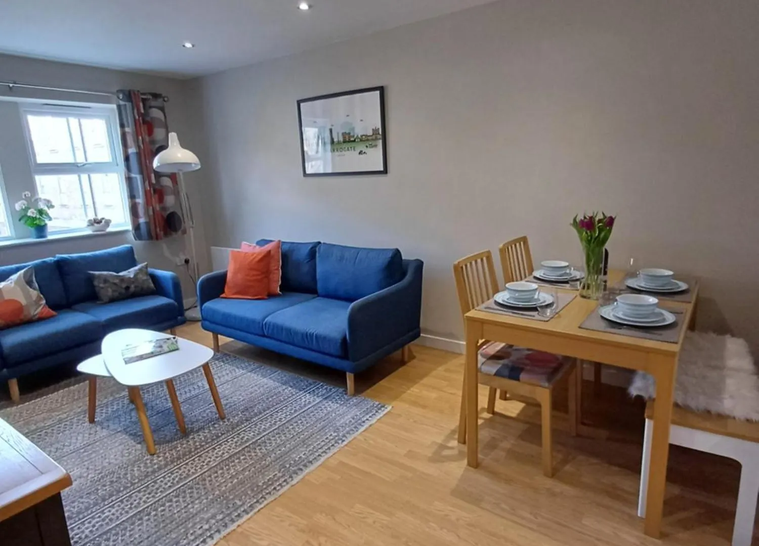 Stylish Modern Apartment With Parking Harrogate Großbritannien